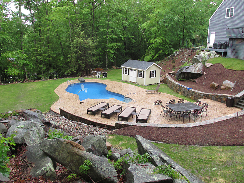 Stamped Concrete project example 13